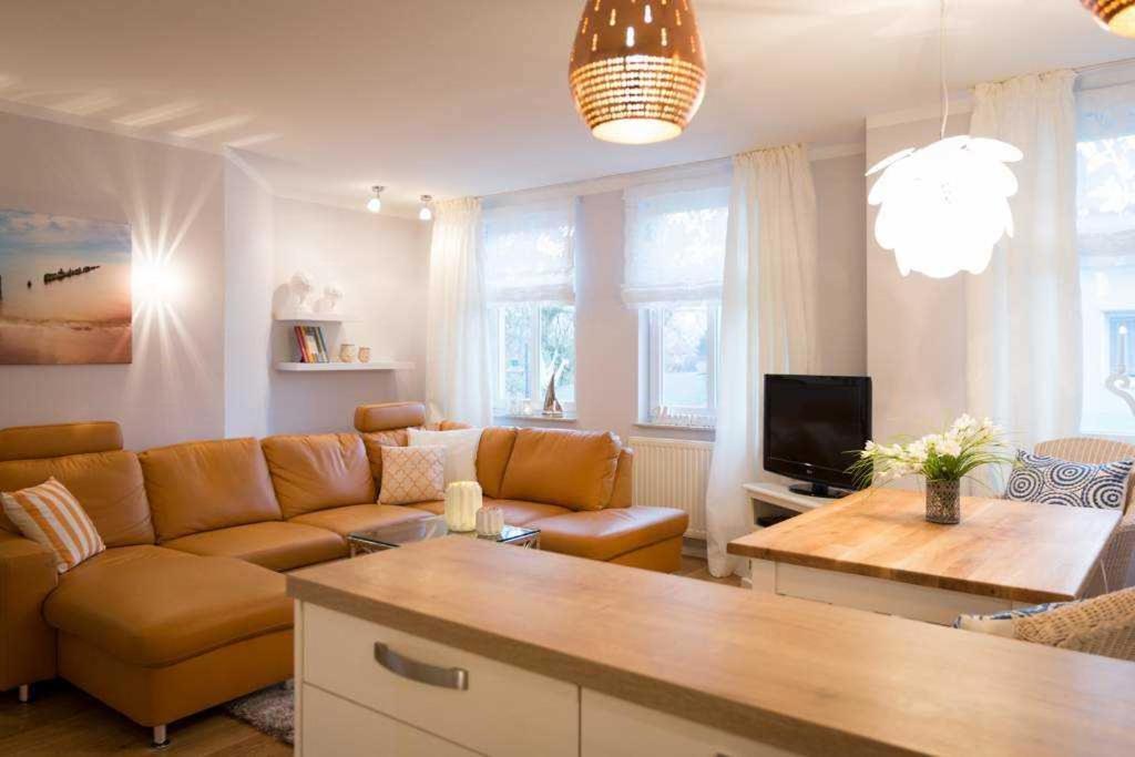 Apartmán Haus Am Kurpark, App Ahlbeck Heringsdorf  Exteriér fotografie